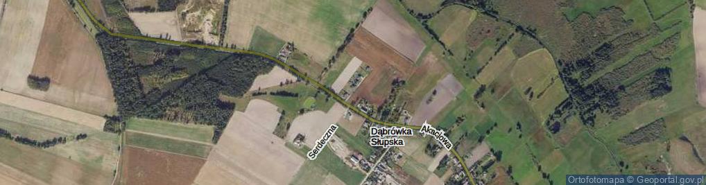 Zdjęcie satelitarne Dębowa ul.